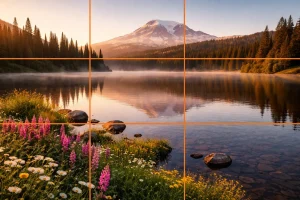 Pejzaž s horizontom postavljenim u trećinu kadra